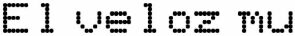 PIXEL SCREEN FONT LIGHT